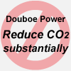 Double Power:Reduce CO2 substantially